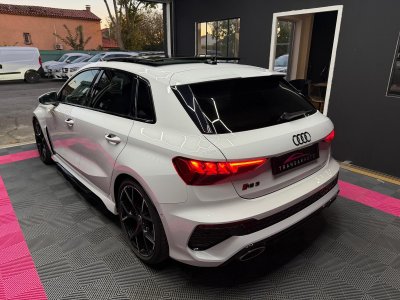 Audi RS3 SPORTBACK 25 TFSI 400 S tronic 7 Quattro / TOIT OUVRANT / PACK RS DESIGN / LIGNE RS   - 4