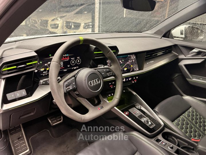 Audi RS3 SPORTBACK 25 TFSI 400 S tronic 7 Quattro / TOIT OUVRANT / PACK RS DESIGN / LIGNE RS - 7