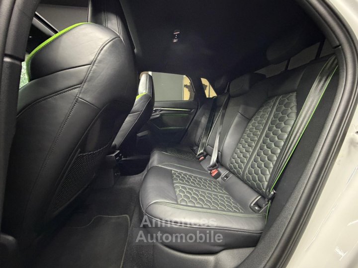 Audi RS3 SPORTBACK 25 TFSI 400 S tronic 7 Quattro / TOIT OUVRANT / PACK RS DESIGN / LIGNE RS - 10