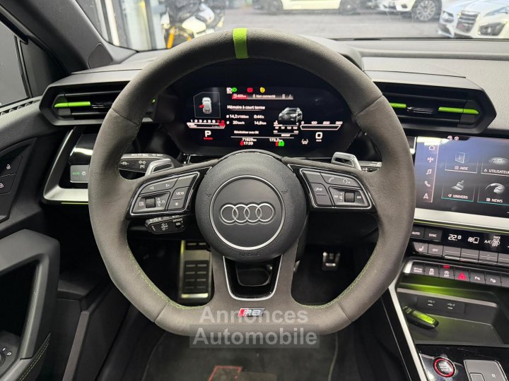 Audi RS3 SPORTBACK 25 TFSI 400 S tronic 7 Quattro / TOIT OUVRANT / PACK RS DESIGN / LIGNE RS - 13