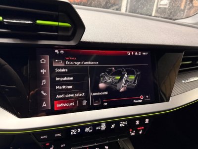 Audi RS3 SPORTBACK 25 TFSI 400 S tronic 7 Quattro / TOIT OUVRANT / PACK RS DESIGN / LIGNE RS   - 20