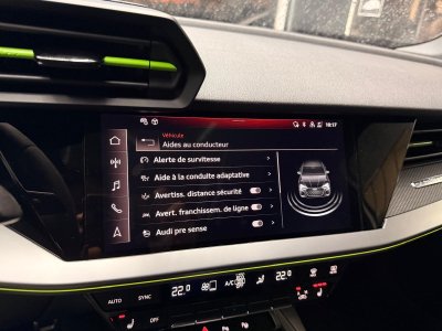 Audi RS3 SPORTBACK 25 TFSI 400 S tronic 7 Quattro / TOIT OUVRANT / PACK RS DESIGN / LIGNE RS   - 21