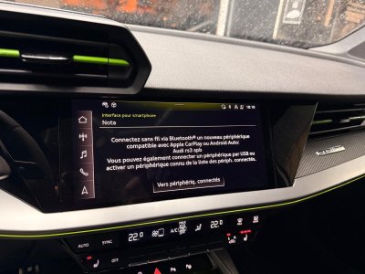 Audi RS3 SPORTBACK 25 TFSI 400 S tronic 7 Quattro / TOIT OUVRANT / PACK RS DESIGN / LIGNE RS   - 24