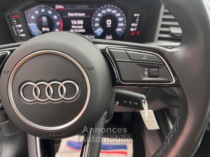 Audi A1 Sportback 25 TFSI 95 ch S tronic 7 Design - 33