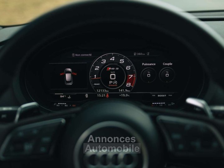 Audi RS3 Belgian car- 2 owners- Perfect conditions - 19