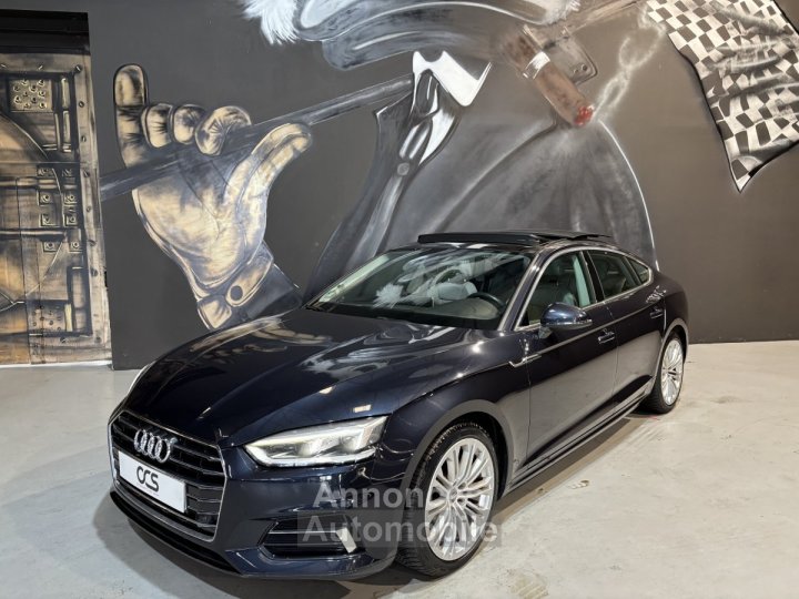 Audi A5 Sportback 30 V6 TDI 218 QUATTRO DESIGN LUXE Attelage / Toit ouvrant - 2