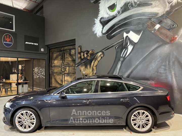 Audi A5 Sportback 30 V6 TDI 218 QUATTRO DESIGN LUXE Attelage / Toit ouvrant - 4