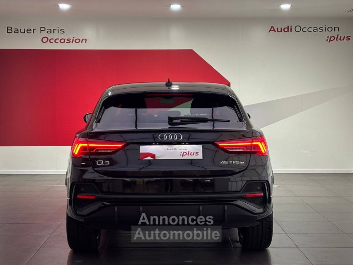 Audi Q3 Sportback 45 TFSIe  245 ch S tronic 6 S line - 4