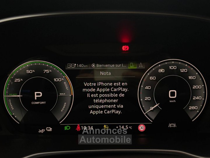 Audi Q3 Sportback 45 TFSIe  245 ch S tronic 6 S line - 38