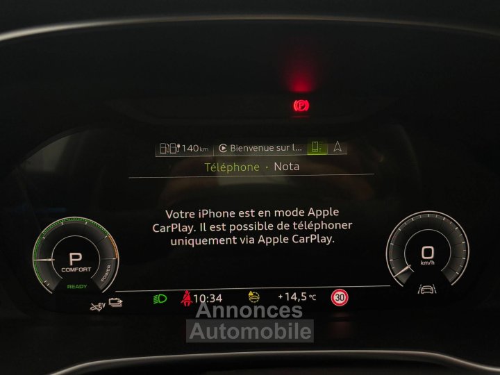 Audi Q3 Sportback 45 TFSIe  245 ch S tronic 6 S line - 39