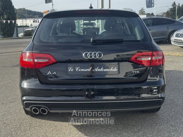 Audi A4 Avant 20 TDI 150CH CLEAN DIESEL DPF ADVANCED EURO6 - 6