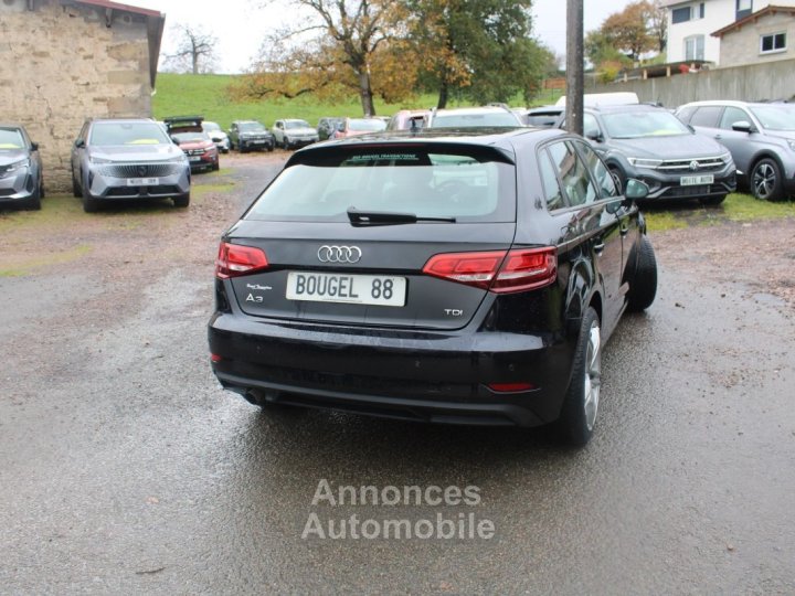 Audi A3 Sportback TDI 116 CV DESIGN GPS 3D XÉNON+LED CLIM RE AUDIO MP3 USB JA 18 RADAR BLUETOOTH - 2