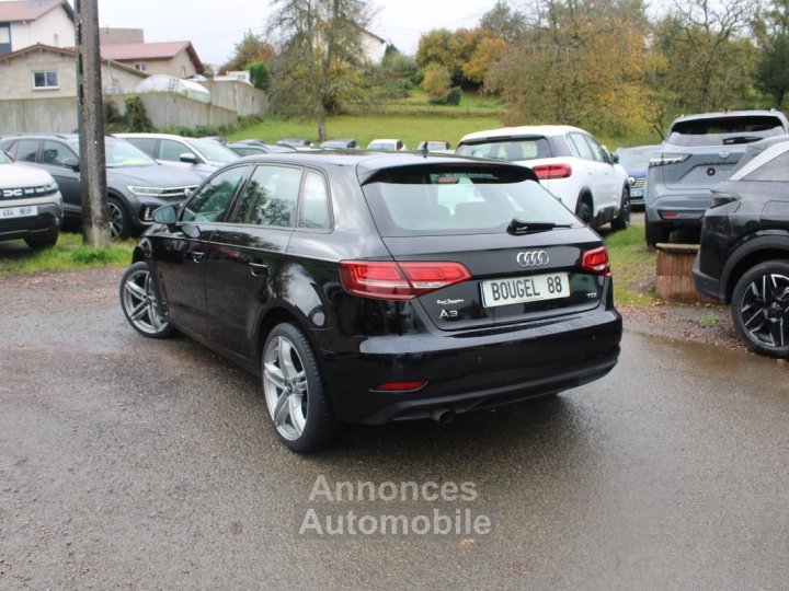 Audi A3 Sportback TDI 116 CV DESIGN GPS 3D XÉNON+LED CLIM RE AUDIO MP3 USB JA 18 RADAR BLUETOOTH - 3