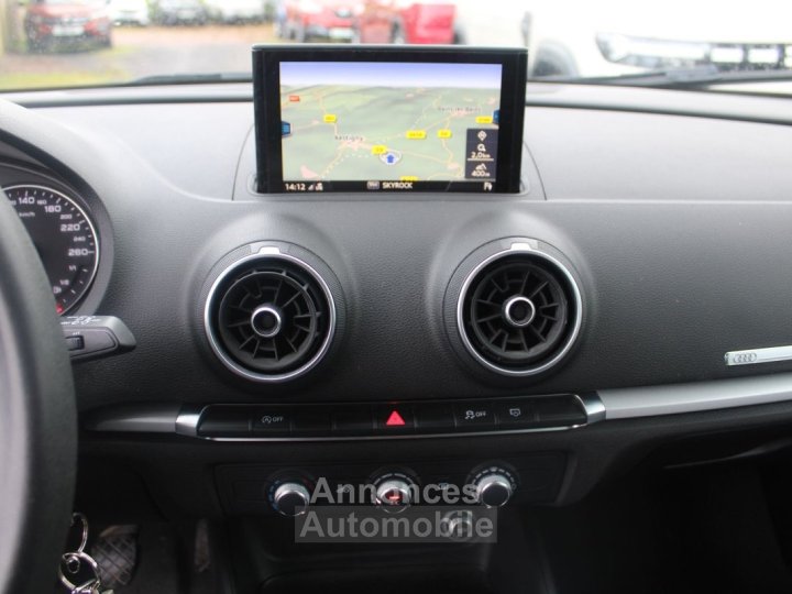 Audi A3 Sportback TDI 116 CV DESIGN GPS 3D XÉNON+LED CLIM RE AUDIO MP3 USB JA 18 RADAR BLUETOOTH - 11
