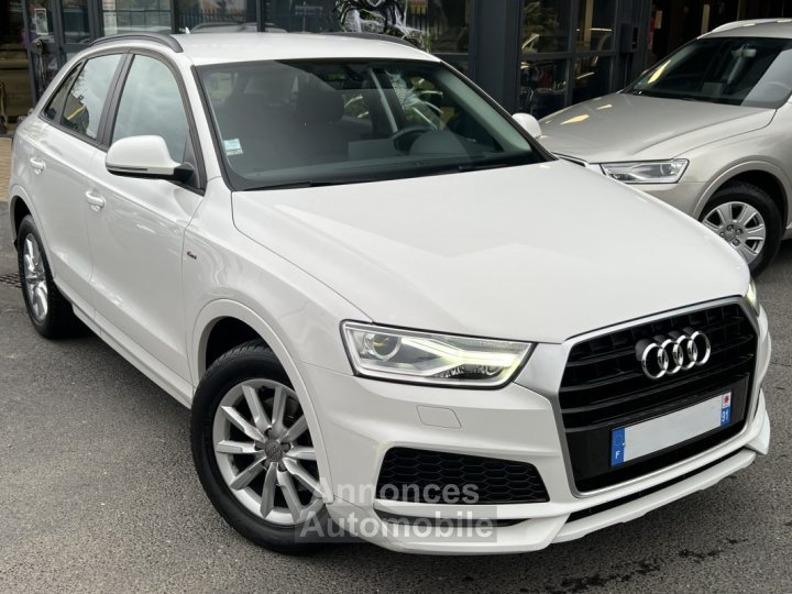 Audi Q3 PHASE 2 S-LINE 14 TFSI 150 COD 1ERE MAIN / BOITE AUTOMATIQUE CRIT AIR 1 - Garantie 1 an - 2