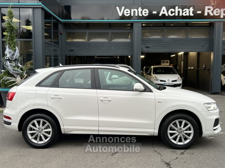 Audi Q3 PHASE 2 S-LINE 14 TFSI 150 COD 1ERE MAIN / BOITE AUTOMATIQUE CRIT AIR 1 - Garantie 1 an - 7