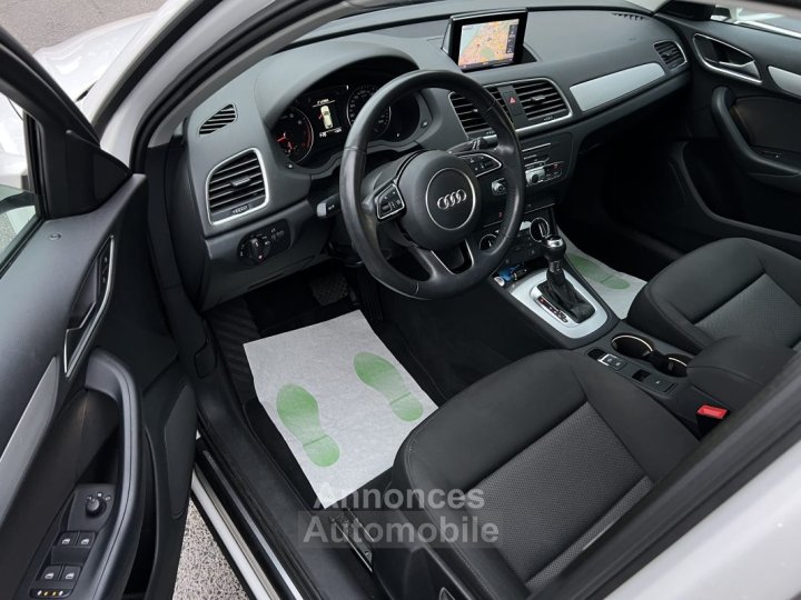 Audi Q3 PHASE 2 S-LINE 14 TFSI 150 COD 1ERE MAIN / BOITE AUTOMATIQUE CRIT AIR 1 - Garantie 1 an - 10