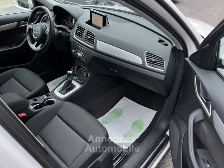 Audi Q3 PHASE 2 S-LINE 14 TFSI 150 COD 1ERE MAIN / BOITE AUTOMATIQUE CRIT AIR 1 - Garantie 1 an - 11