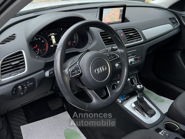 Audi Q3 PHASE 2 S-LINE 14 TFSI 150 COD 1ERE MAIN / BOITE AUTOMATIQUE CRIT AIR 1 - Garantie 1 an - 19