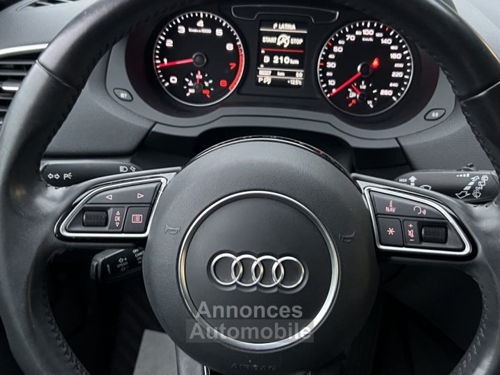 Audi Q3 PHASE 2 S-LINE 14 TFSI 150 COD 1ERE MAIN / BOITE AUTOMATIQUE CRIT AIR 1 - Garantie 1 an - 23