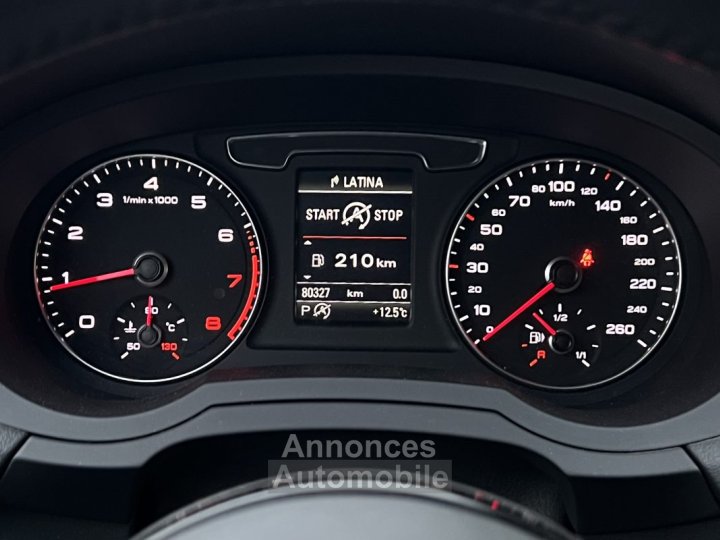 Audi Q3 PHASE 2 S-LINE 14 TFSI 150 COD 1ERE MAIN / BOITE AUTOMATIQUE CRIT AIR 1 - Garantie 1 an - 24