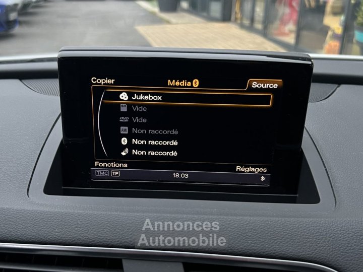 Audi Q3 PHASE 2 S-LINE 14 TFSI 150 COD 1ERE MAIN / BOITE AUTOMATIQUE CRIT AIR 1 - Garantie 1 an - 28