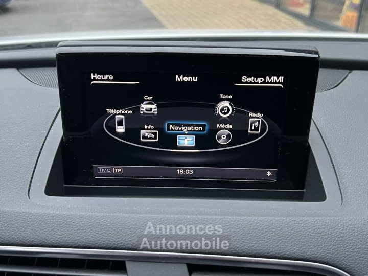 Audi Q3 PHASE 2 S-LINE 14 TFSI 150 COD 1ERE MAIN / BOITE AUTOMATIQUE CRIT AIR 1 - Garantie 1 an - 29