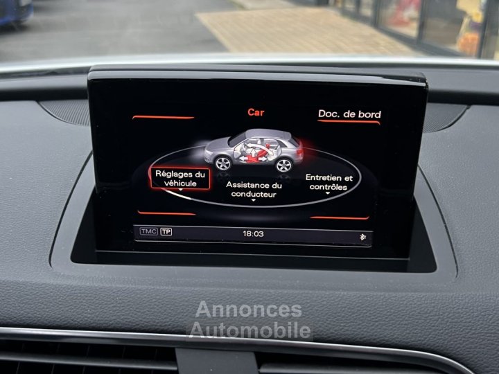 Audi Q3 PHASE 2 S-LINE 14 TFSI 150 COD 1ERE MAIN / BOITE AUTOMATIQUE CRIT AIR 1 - Garantie 1 an - 30