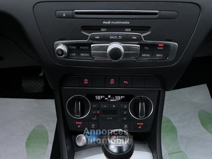 Audi Q3 PHASE 2 S-LINE 14 TFSI 150 COD 1ERE MAIN / BOITE AUTOMATIQUE CRIT AIR 1 - Garantie 1 an - 32