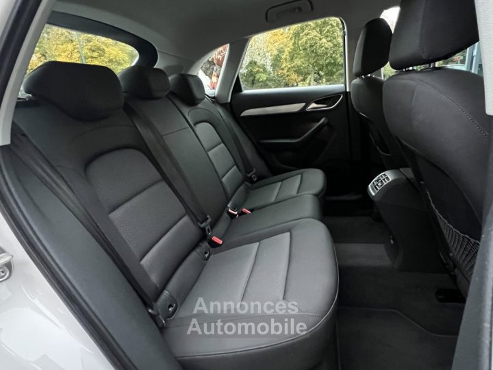 Audi Q3 PHASE 2 S-LINE 14 TFSI 150 COD 1ERE MAIN / BOITE AUTOMATIQUE CRIT AIR 1 - Garantie 1 an - 36
