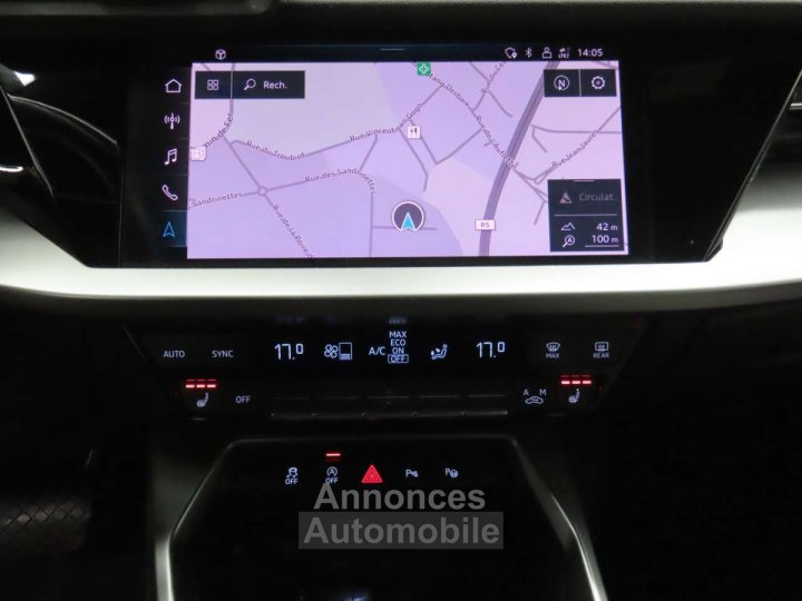 Audi A3 Sportback 30TFSI Stronic 17-CUIR-LED-NAVI-VIRTUAL - 10