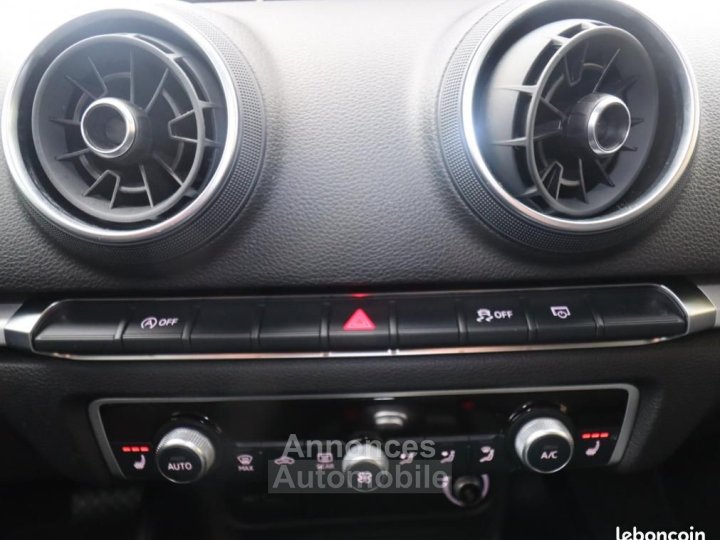 Audi A3 Sportback 15 TFSI 150 CH DESIGN S-TRONIC BVA + SIEGES CHAUFFANTS - 12