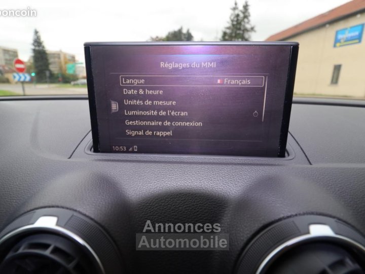 Audi A3 Sportback 15 TFSI 150 CH DESIGN S-TRONIC BVA + SIEGES CHAUFFANTS - 33