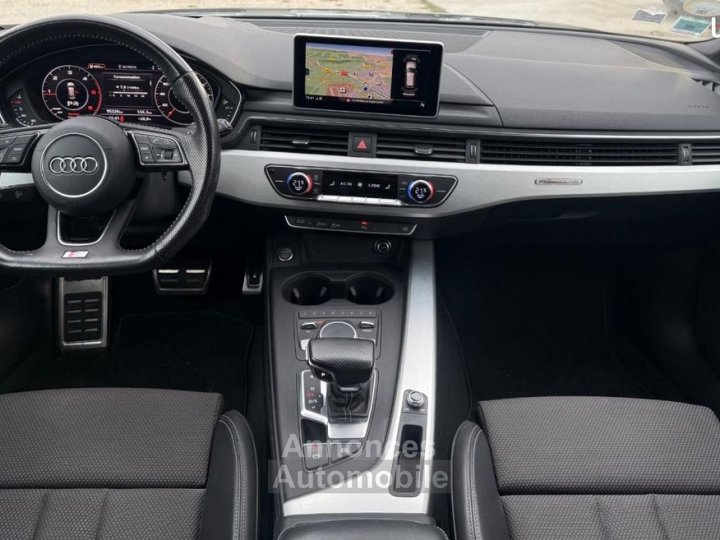 Audi A4 20 TDI 190 ch S-LINE QUATTRO ORIGINE FRANCE + AFFICHAGE TETE HAUTE VIRTUAL COCKPIT - 3