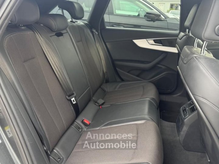 Audi A4 20 TDI 190 ch S-LINE QUATTRO ORIGINE FRANCE + AFFICHAGE TETE HAUTE VIRTUAL COCKPIT - 12