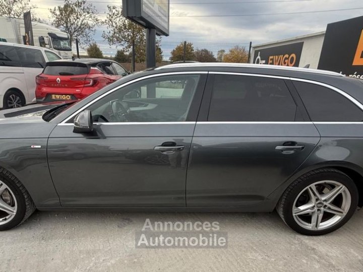 Audi A4 20 TDI 190 ch S-LINE QUATTRO ORIGINE FRANCE + AFFICHAGE TETE HAUTE VIRTUAL COCKPIT - 14
