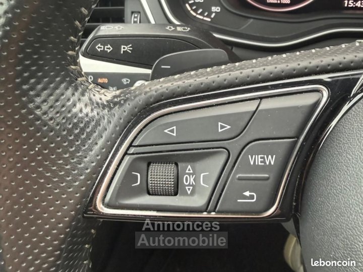 Audi A4 20 TDI 190 ch S-LINE QUATTRO ORIGINE FRANCE + AFFICHAGE TETE HAUTE VIRTUAL COCKPIT - 27