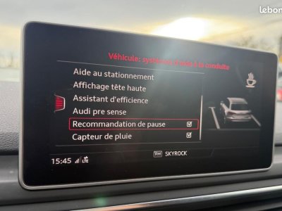 Audi A4 20 TDI 190 ch S-LINE QUATTRO ORIGINE FRANCE + AFFICHAGE TETE HAUTE VIRTUAL COCKPIT   - 29