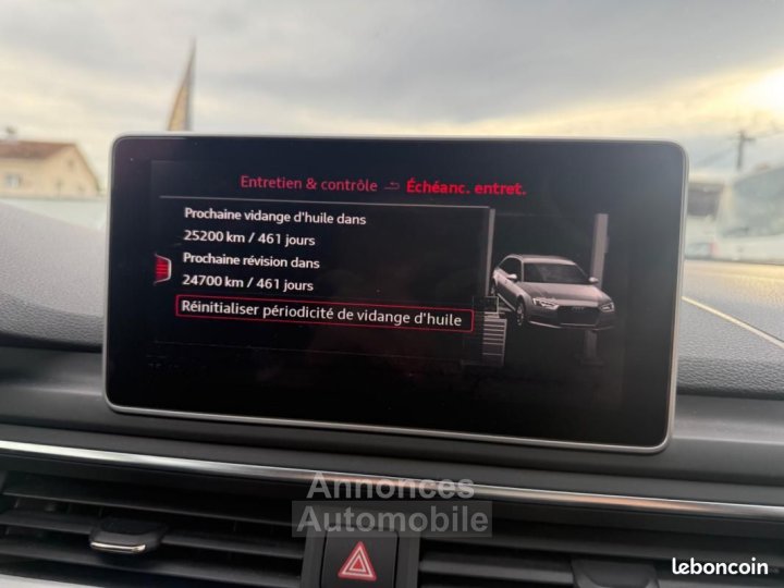 Audi A4 20 TDI 190 ch S-LINE QUATTRO ORIGINE FRANCE + AFFICHAGE TETE HAUTE VIRTUAL COCKPIT - 30