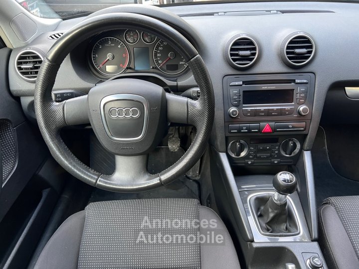 Audi A3 Sportback 19 TDi 105cv Ambiente 2ème Main - 12