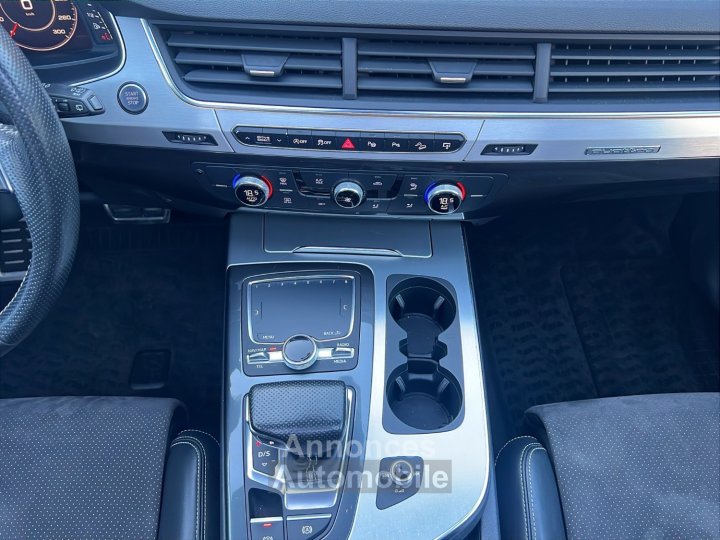 Audi Q7 30 TDI 218CH QUATTRO S-LINE TIPTRONIC 7PL - 13