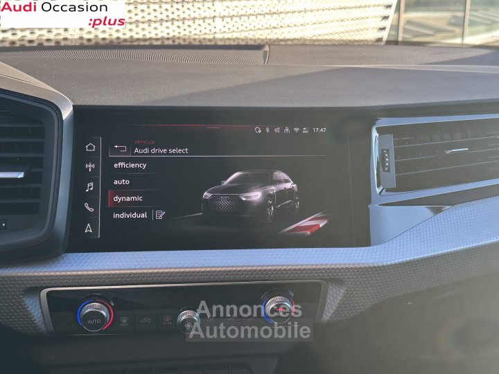 Audi A1 Sportback 30 TFSI 116 ch S tronic 7 S Line Plus - 25