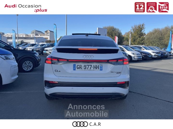 Audi Q4 E-Tron SPORTBACK Sportback 50 299 ch 82 kWh quattro S line - 4