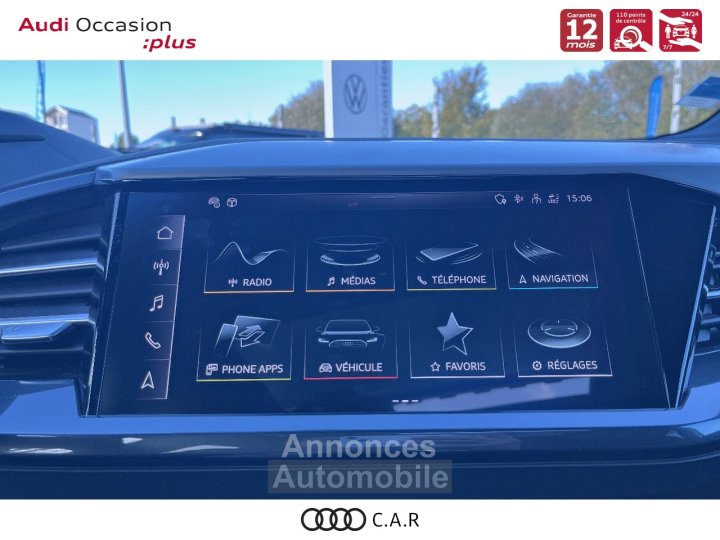 Audi Q4 E-Tron SPORTBACK Sportback 50 299 ch 82 kWh quattro S line - 14