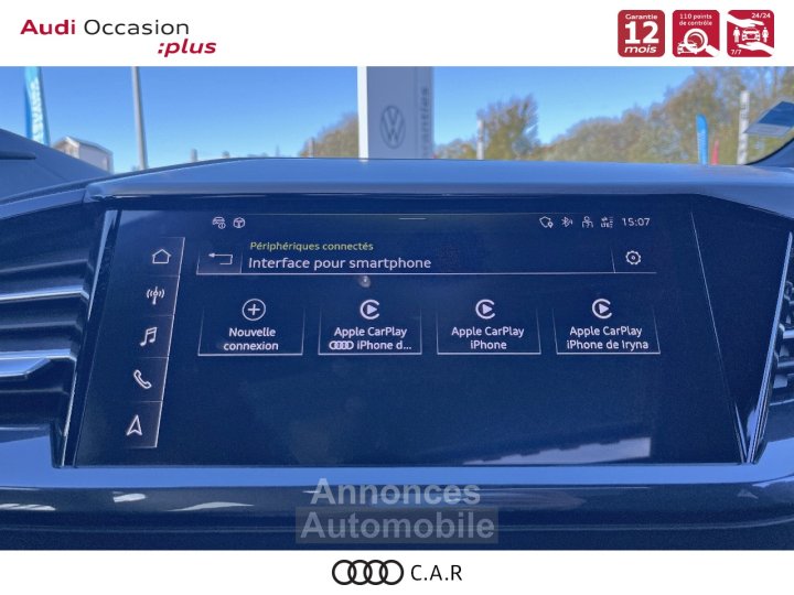 Audi Q4 E-Tron SPORTBACK Sportback 50 299 ch 82 kWh quattro S line - 16