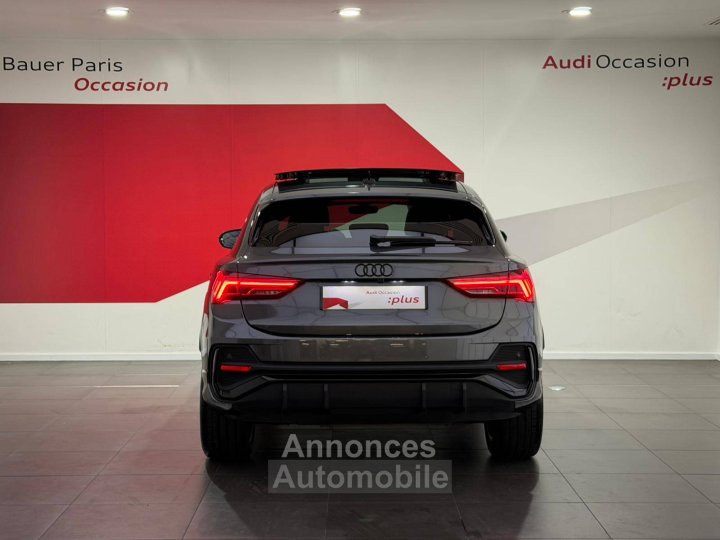 Audi Q3 Sportback 45 TFSIe  245 ch S tronic 6 S line - 4