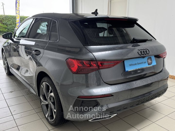 Audi A3 2L TDI 150 S-LINE/ ENTRETIENT / CAMERA DE RECUL / CAR PLAY SANS FIL - 7