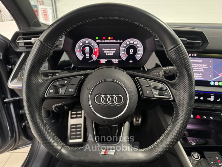 Audi A3 2L TDI 150 S-LINE/ ENTRETIENT / CAMERA DE RECUL / CAR PLAY SANS FIL - 10