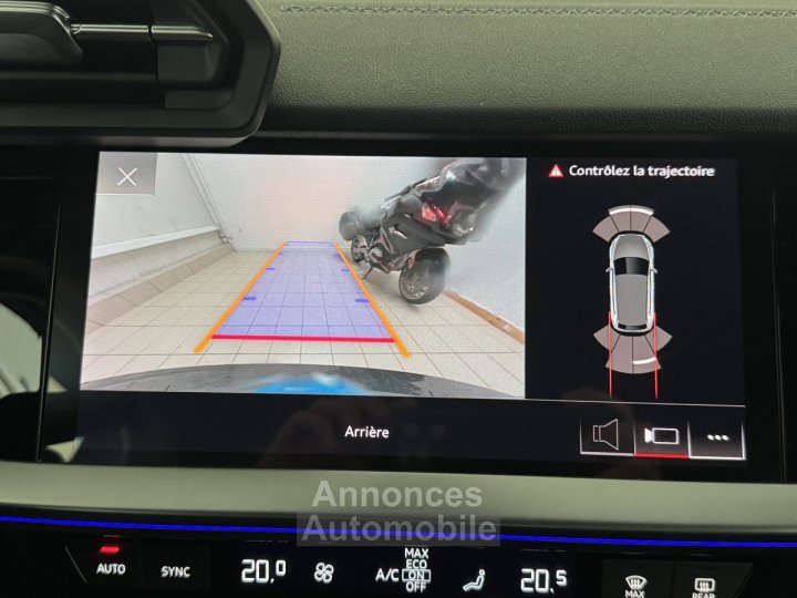 Audi A3 2L TDI 150 S-LINE/ ENTRETIENT / CAMERA DE RECUL / CAR PLAY SANS FIL - 13
