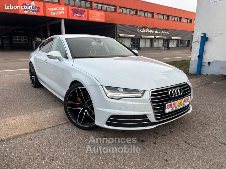 Audi A7 Sportback (2) V6 30 TDI 218 CH ULTRA AVUS QUATTRO S TRONIC 7 1ère MAIN GARANTIE 12 MOIS - 1